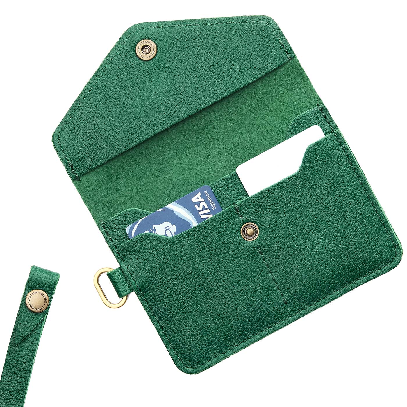 Portland Leather Goods Passport Wristlet