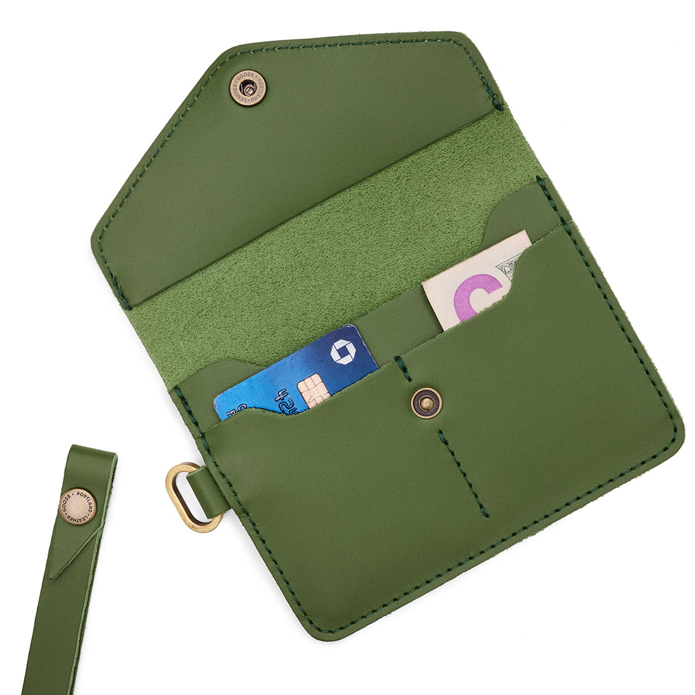 Portland Leather Goods 'Almost Perfect' Passport Wristlet