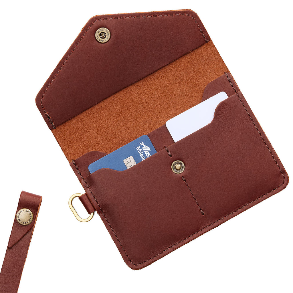 Portland Leather Goods 'Almost Perfect' Passport Wristlet
