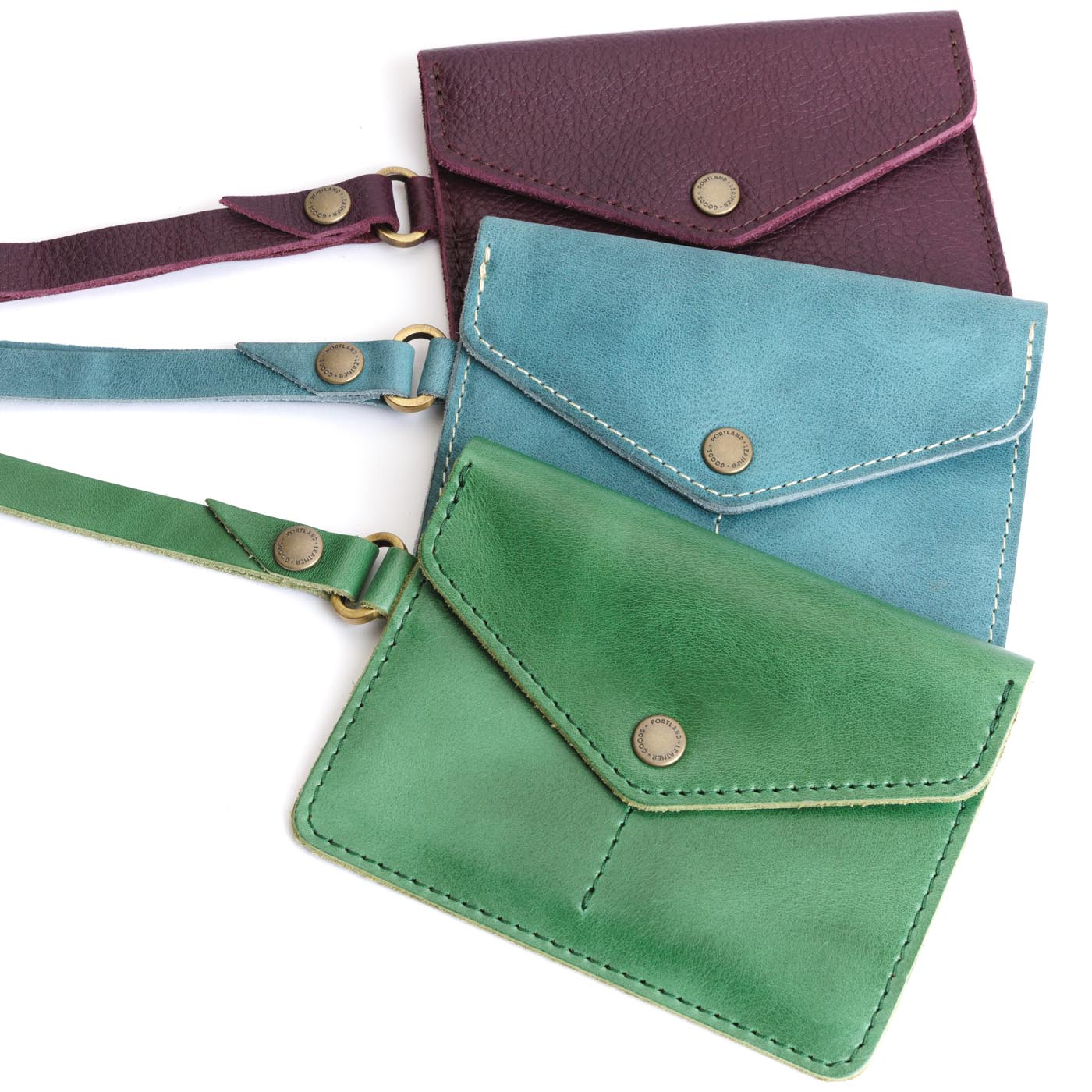 Portland Leather Goods Passport Wristlet