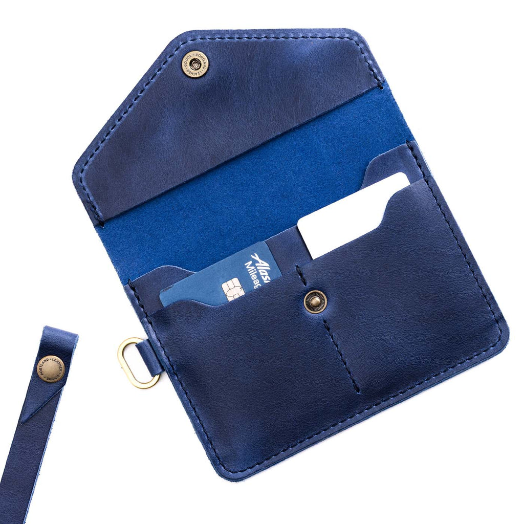 Portland Leather Goods Passport Wristlet