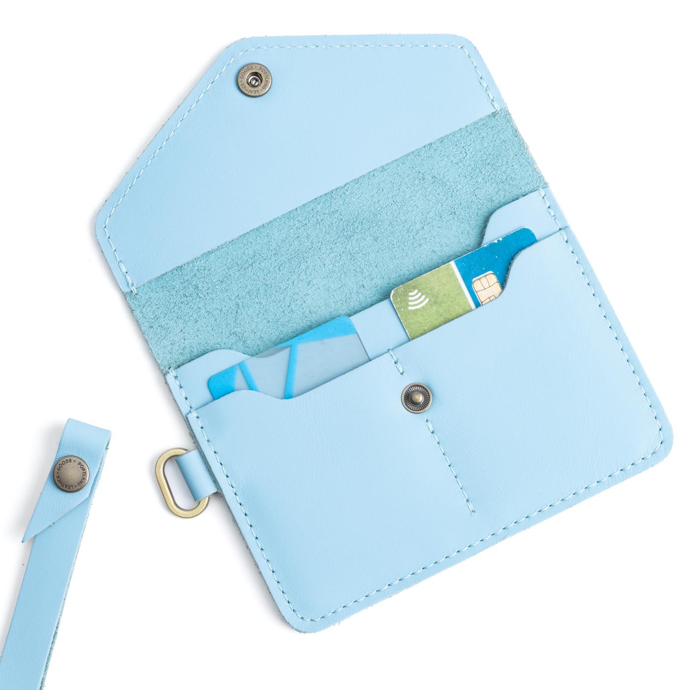 Portland Leather Goods 'Almost Perfect' Passport Wristlet