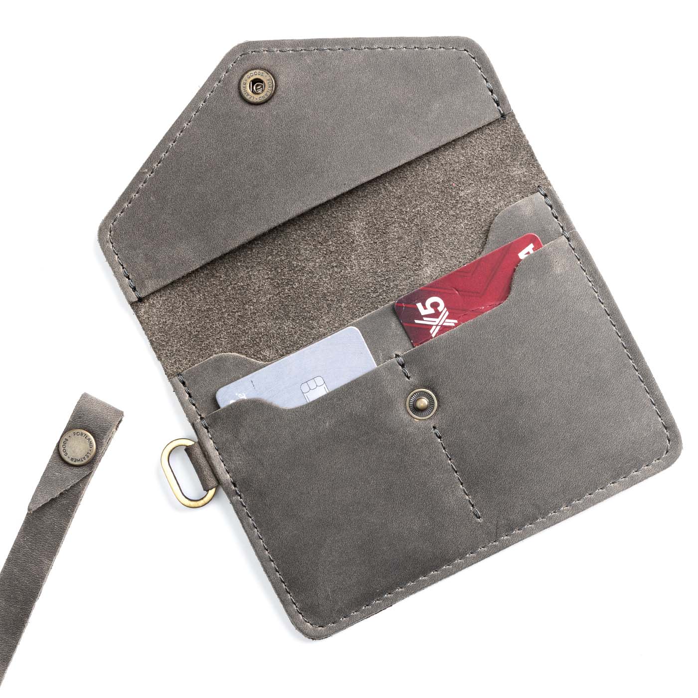 Portland Leather Goods Passport Wristlet