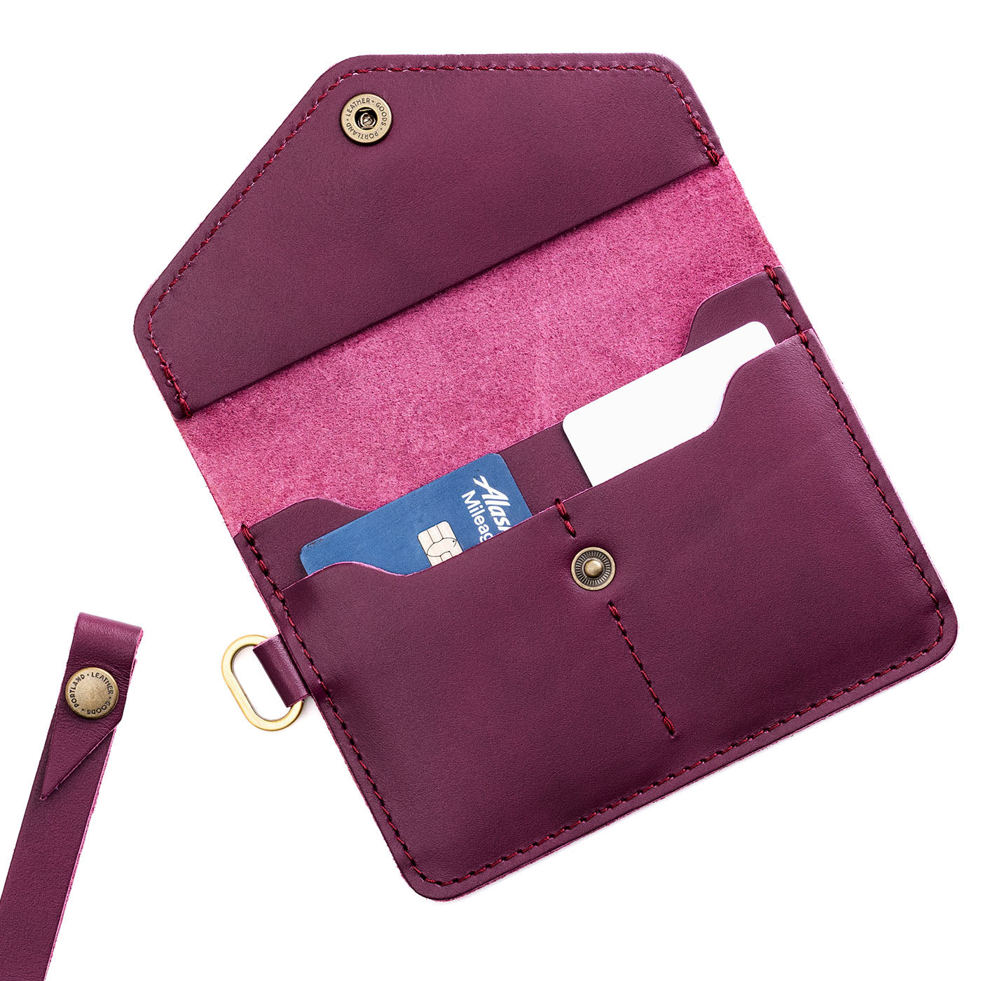 Portland Leather Goods 'Almost Perfect' Passport Wristlet