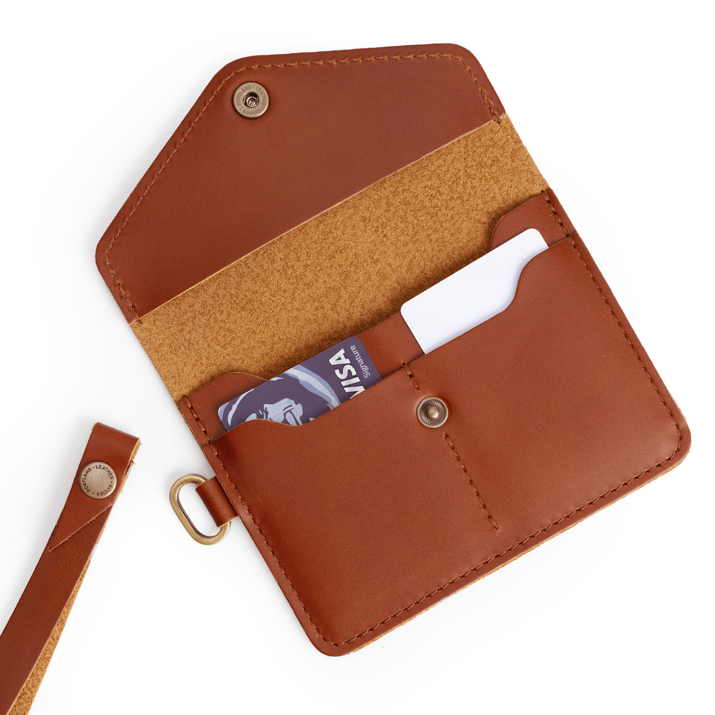 Portland Leather Goods 'Almost Perfect' Passport Wristlet