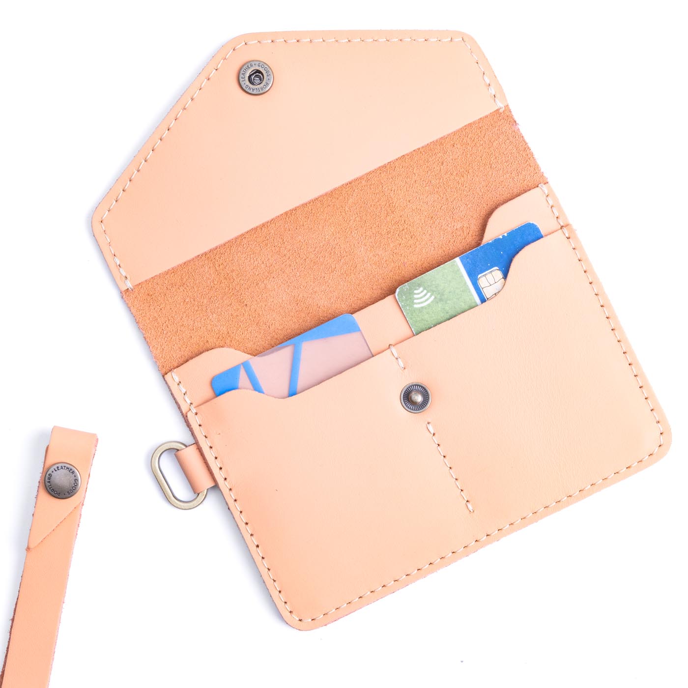 Portland Leather Goods 'Almost Perfect' Passport Wristlet