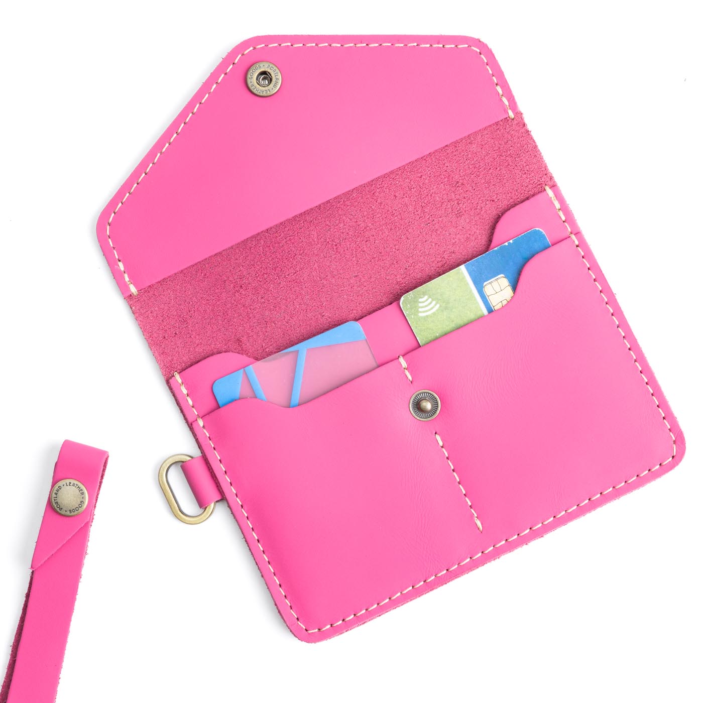 Portland Leather Goods Passport Wristlet