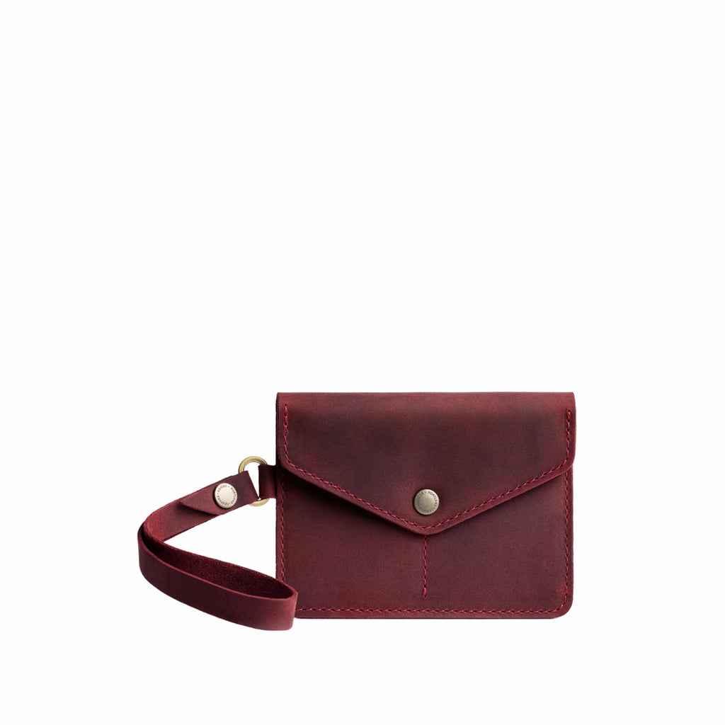 Portland Leather Goods Passport Wristlet