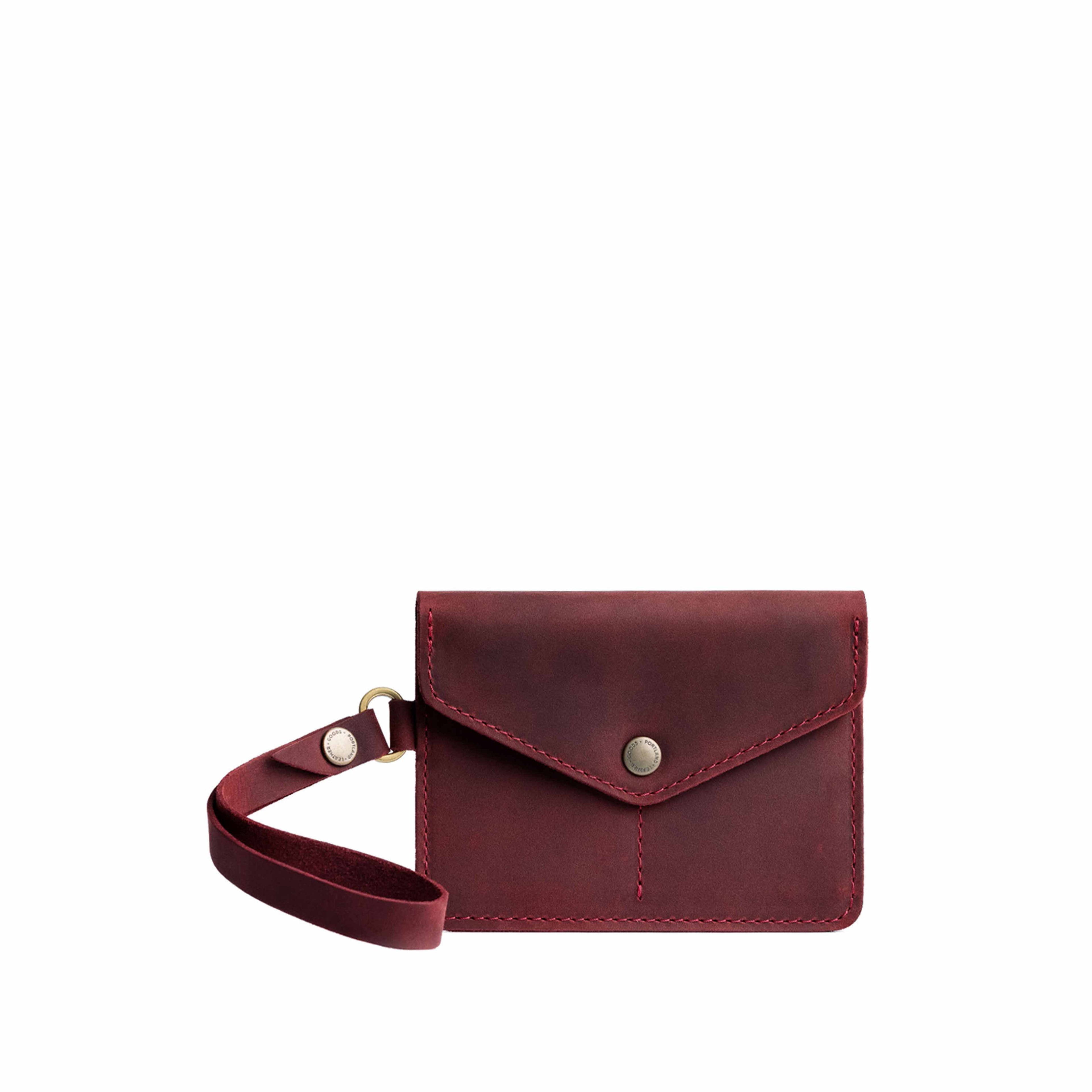 Portland Leather Goods Passport Wristlet
