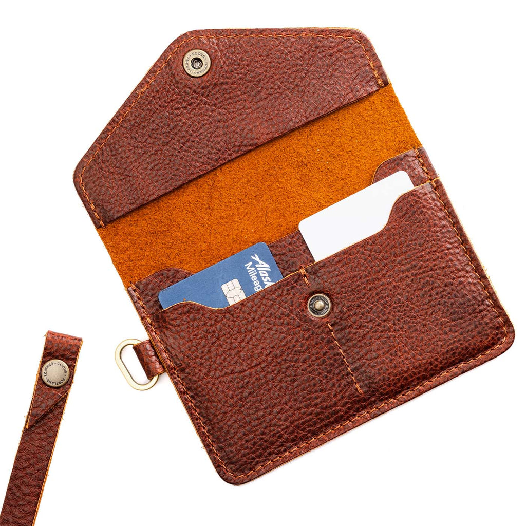 Portland Leather Goods Passport Wristlet
