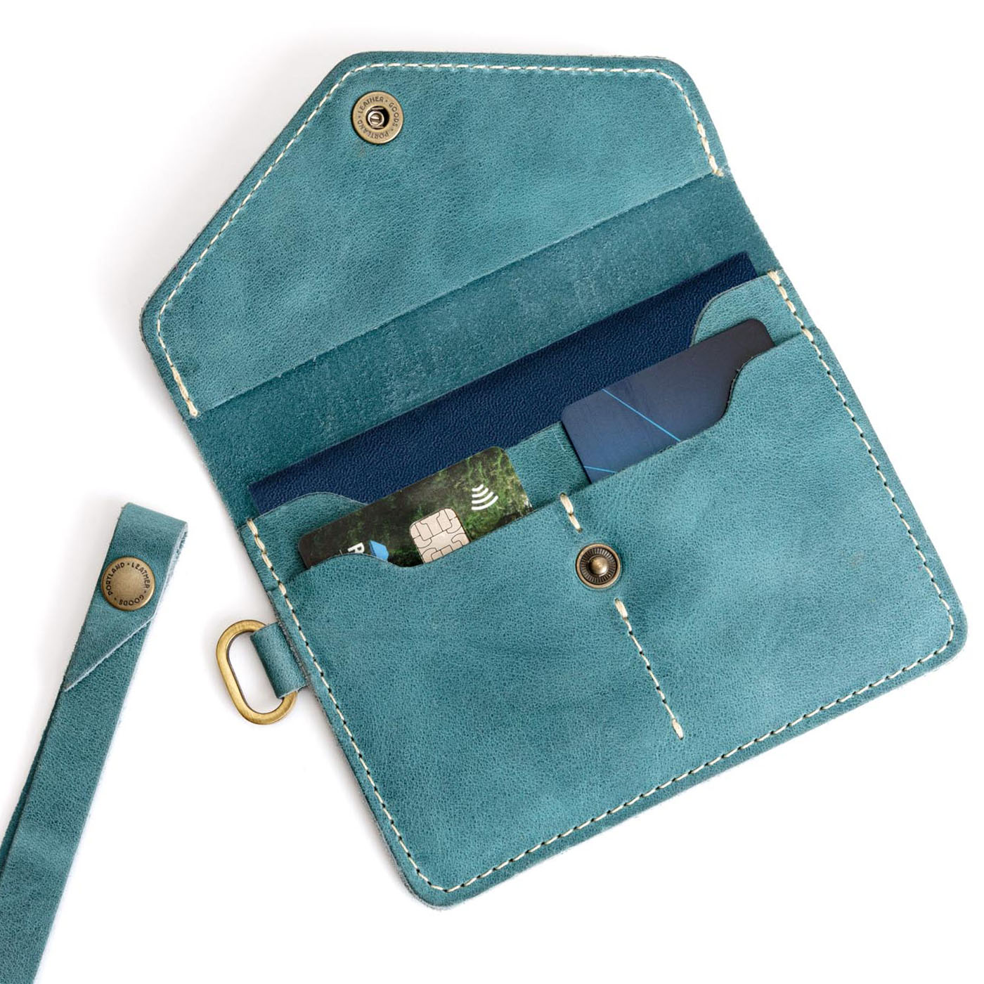 Portland Leather Goods 'Almost Perfect' Passport Wristlet