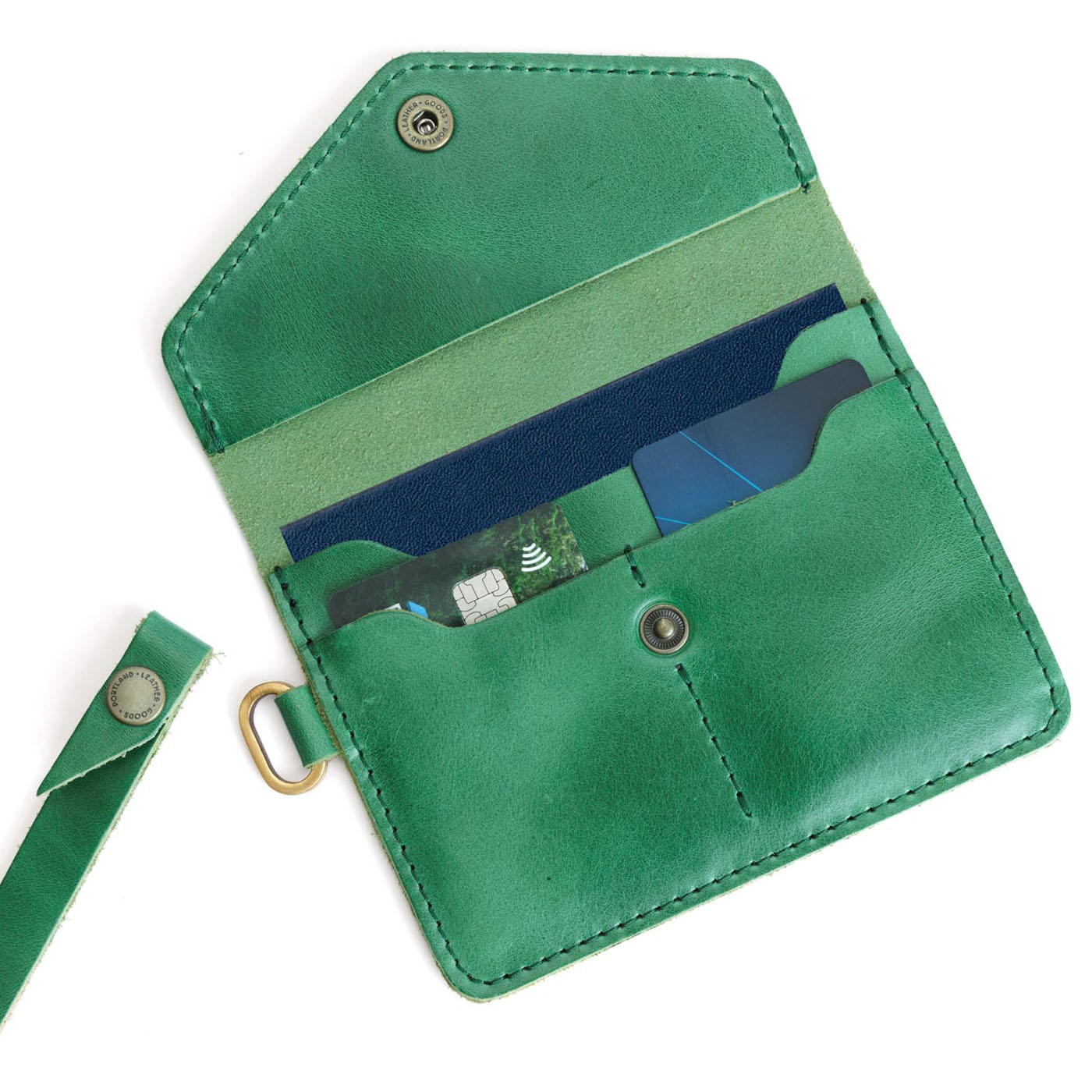 Portland Leather Goods Passport Wristlet
