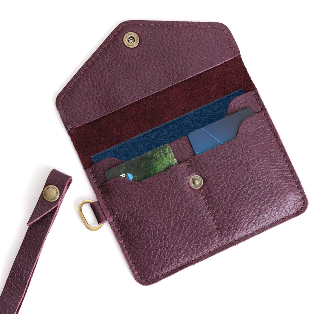 Portland Leather Goods 'Almost Perfect' Passport Wristlet