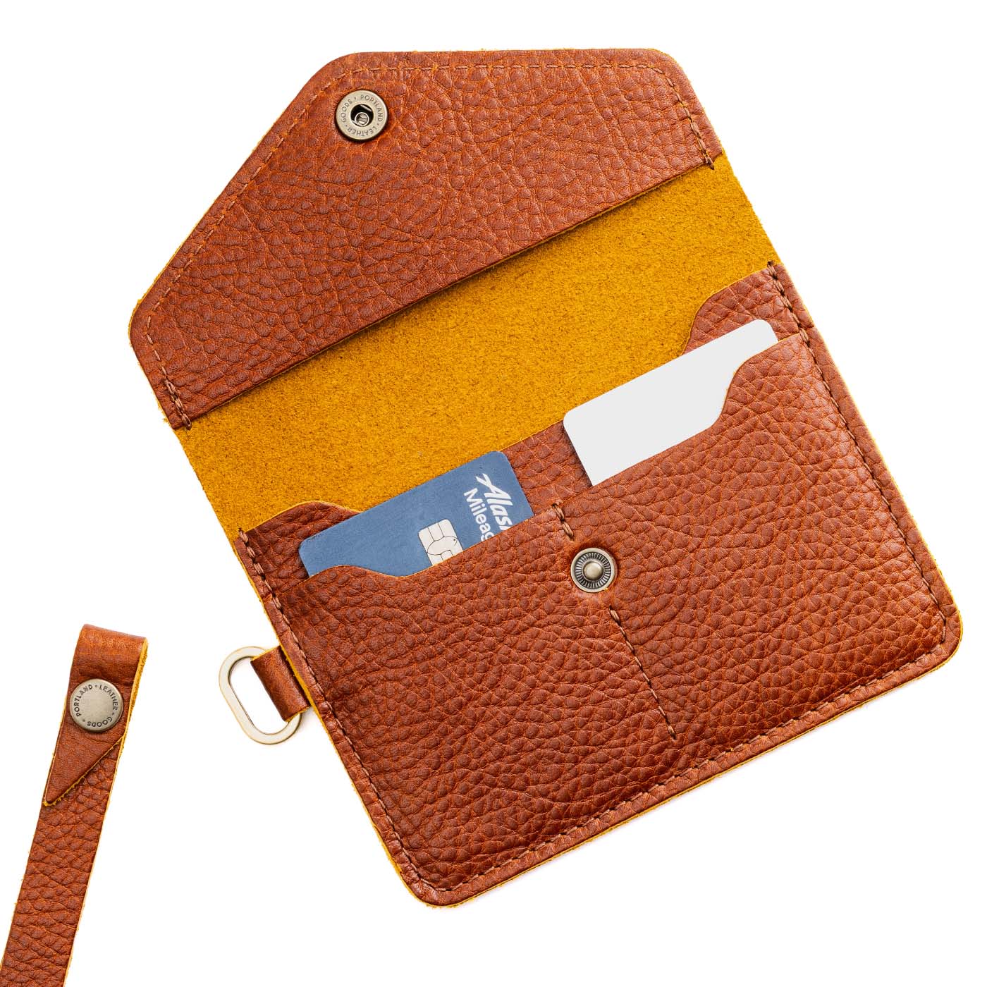 Portland Leather Goods Passport Wristlet