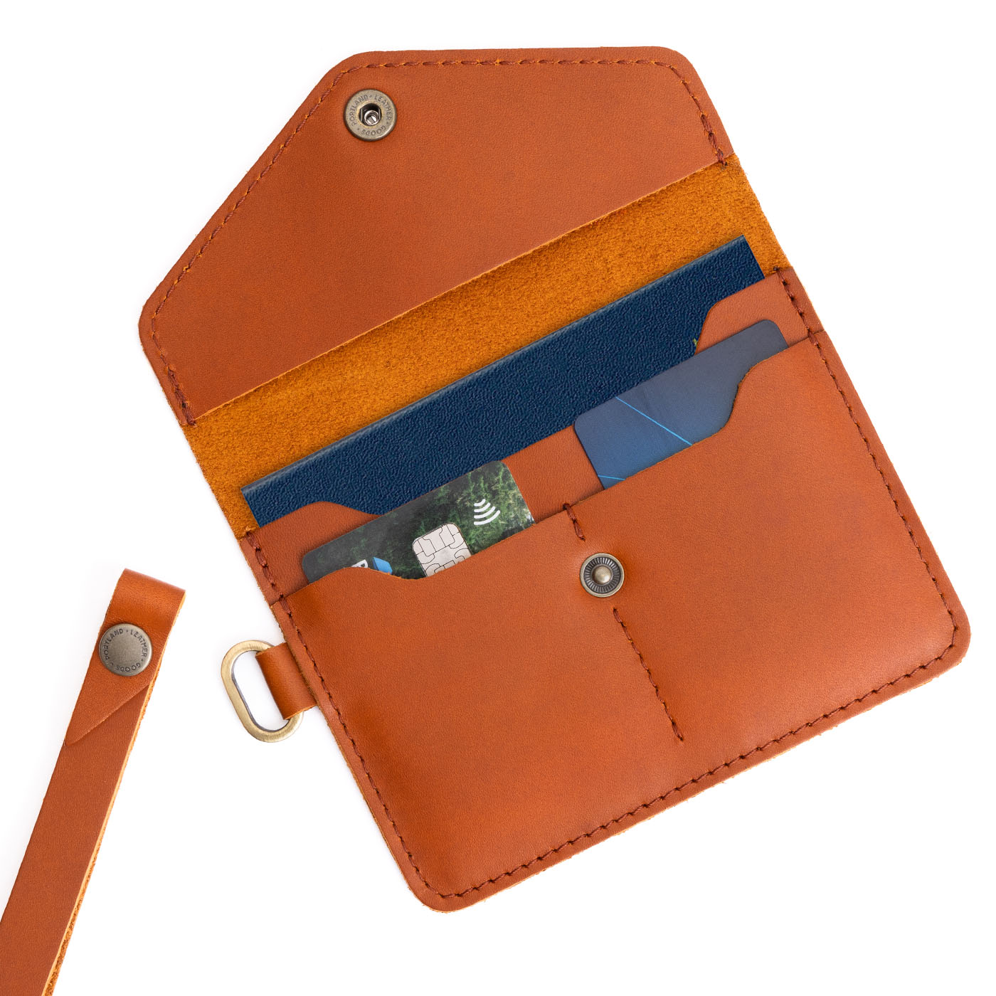 Portland Leather Goods 'Almost Perfect' Passport Wristlet