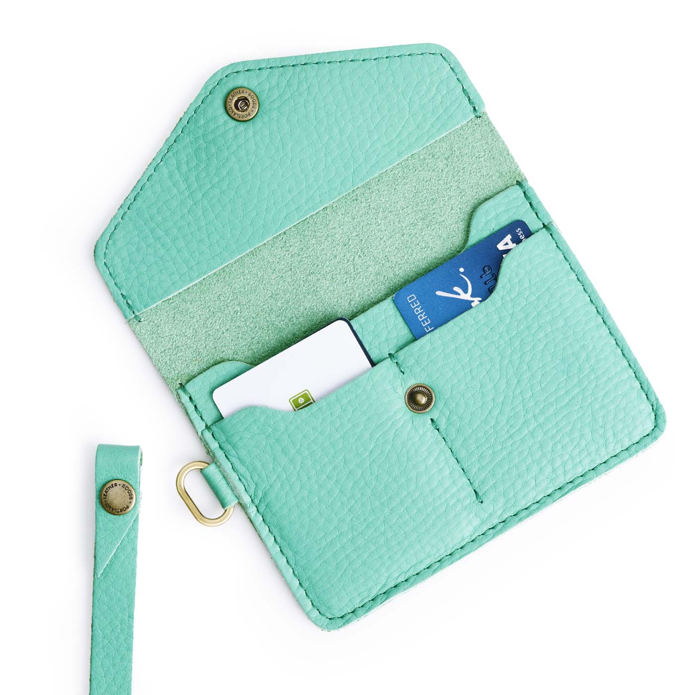 Portland Leather Goods 'Almost Perfect' Passport Wristlet