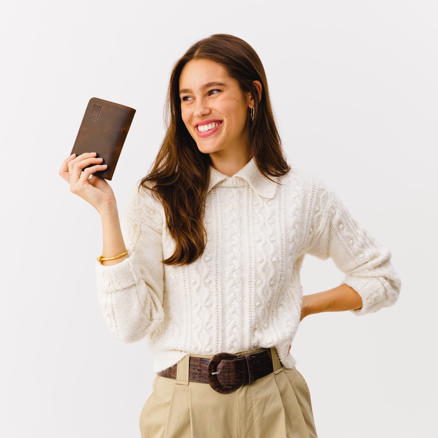 Portland Leather Goods 'Almost Perfect' Leather Modern Passport Holder