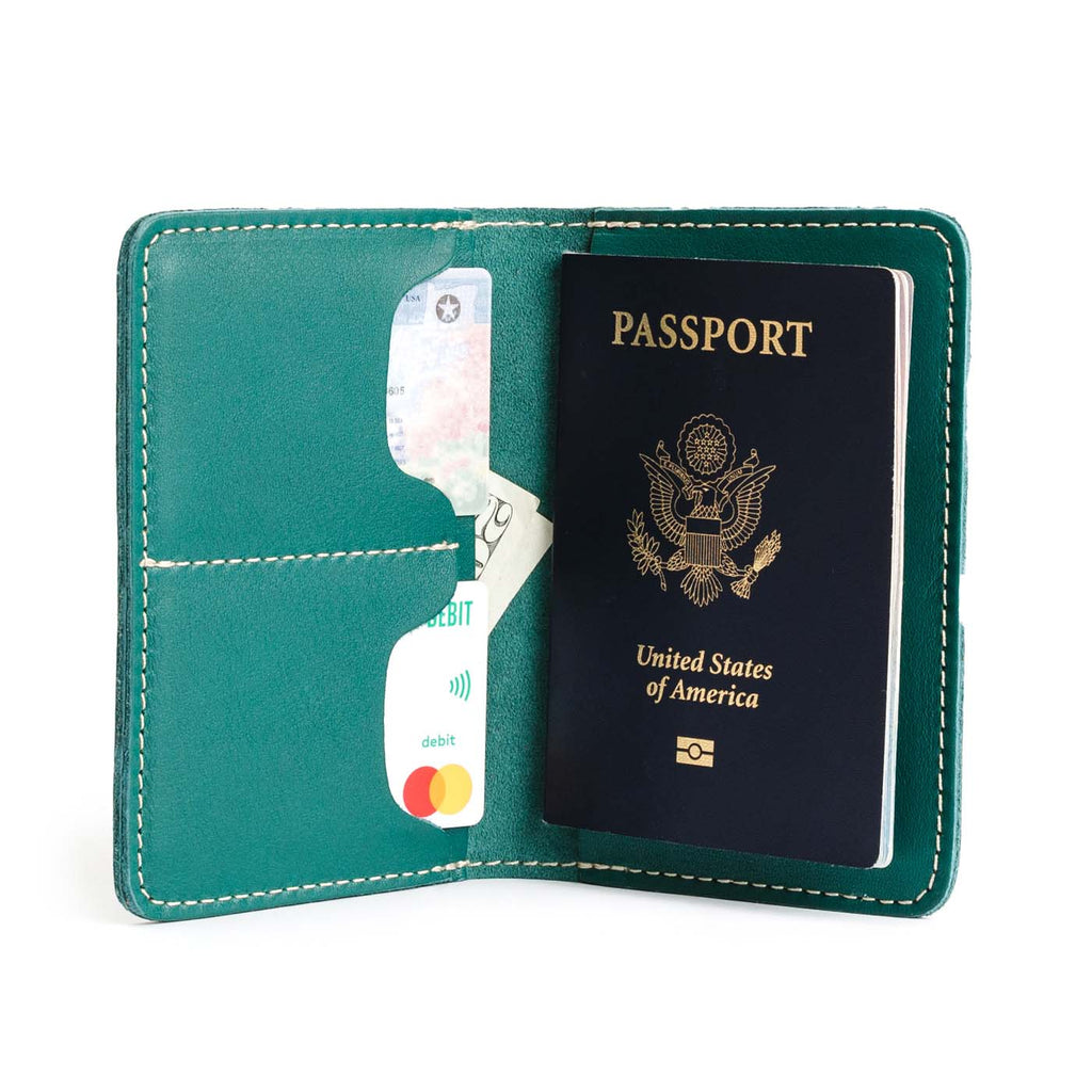 Portland Leather Goods Leather Modern Passport Holder