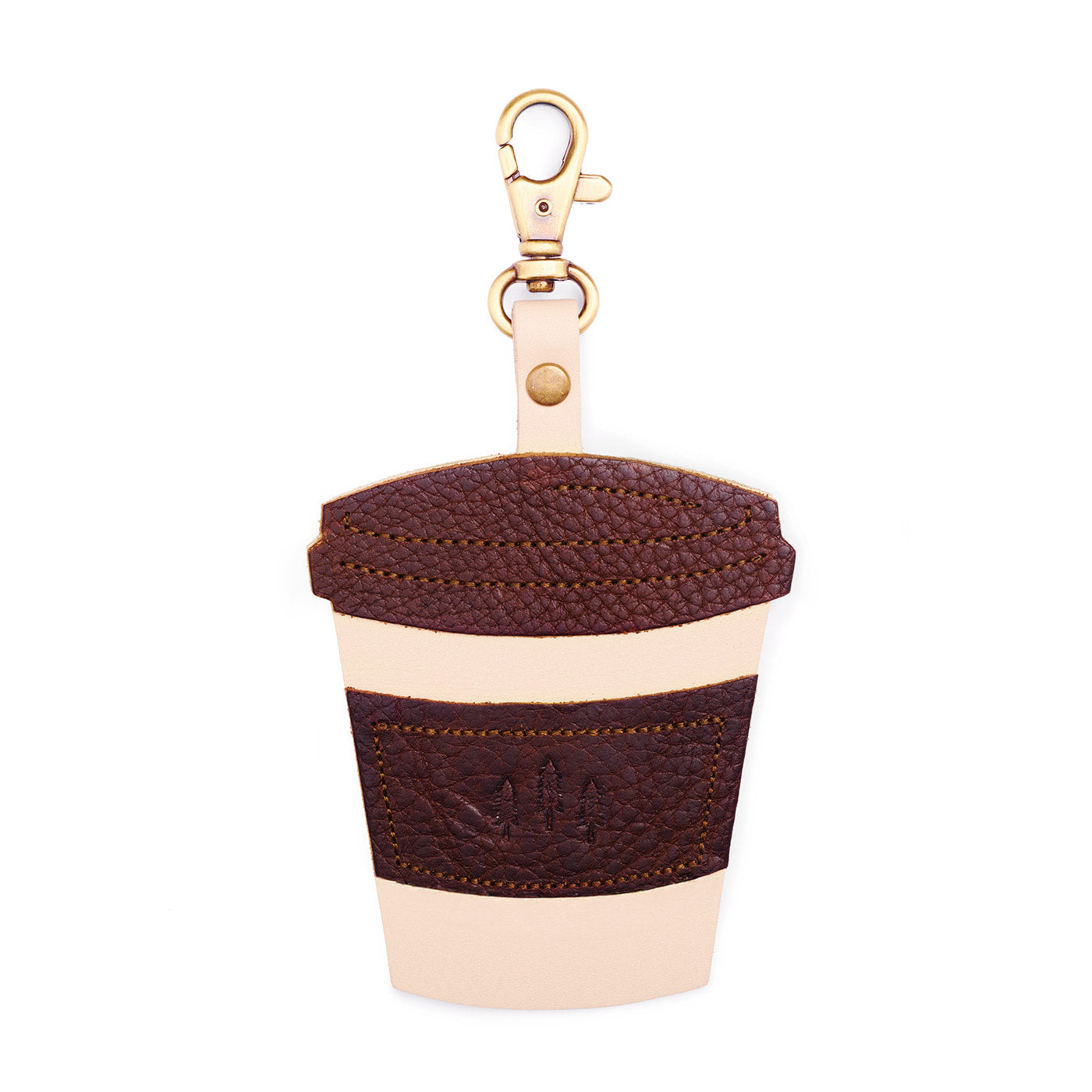 Portland Leather Goods Breakfast Keychain