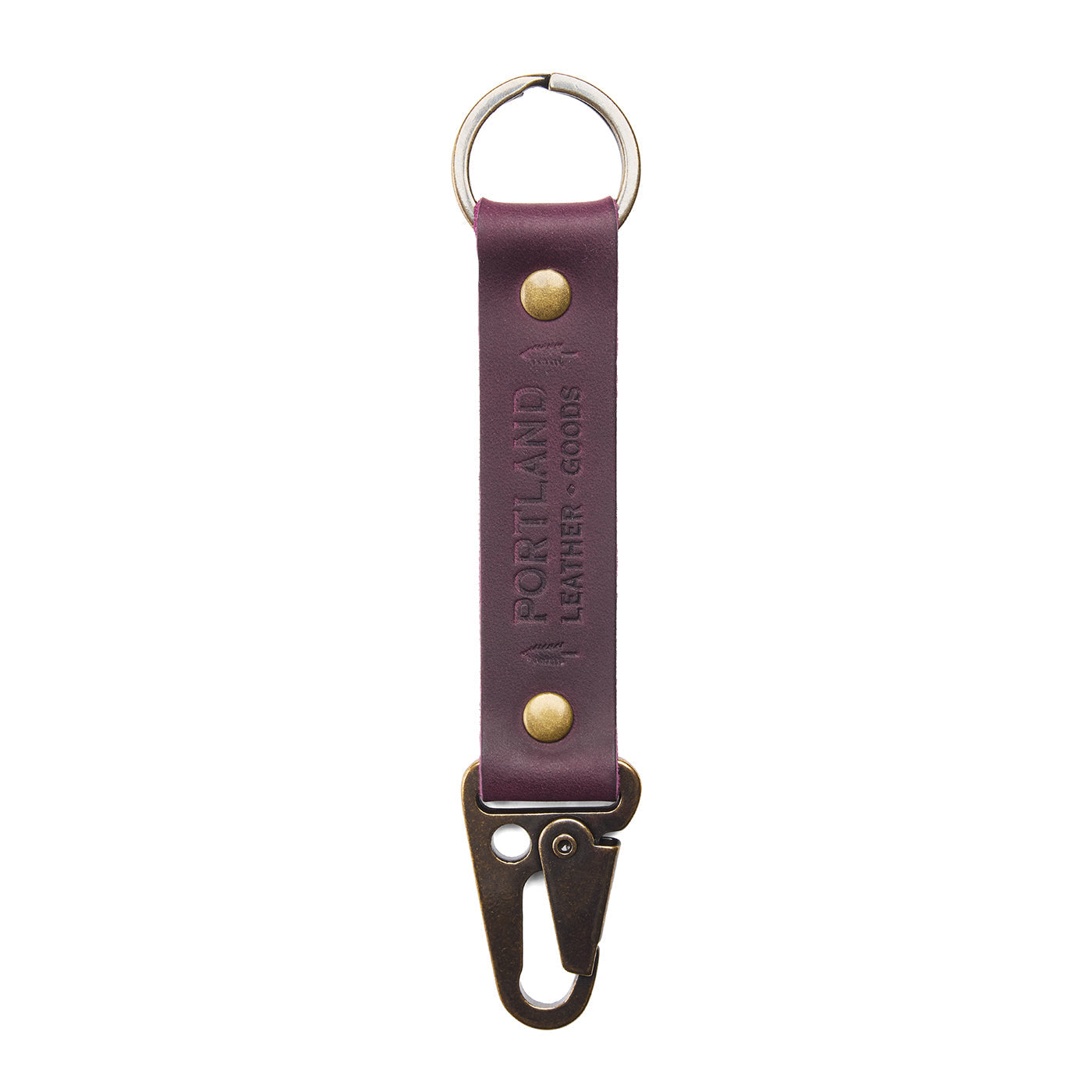 Portland Leather Goods PLG Keychain