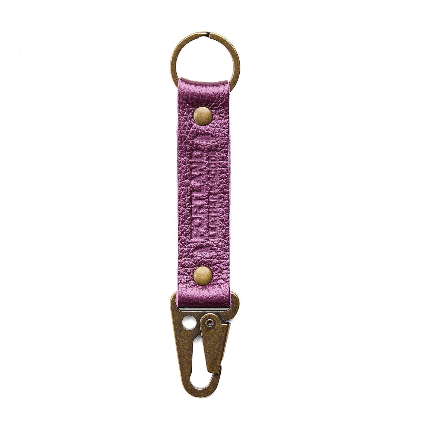 Portland Leather Goods PLG Keychain