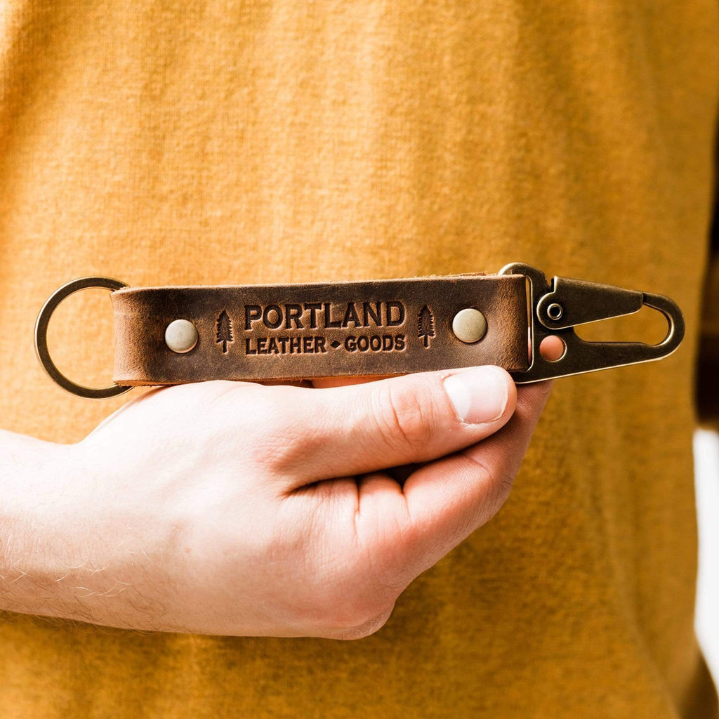 Portland Leather Goods PLG Keychain