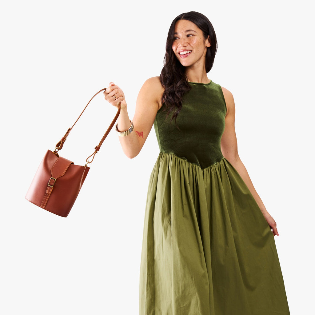 Portland Leather Goods Polly Bucket Bag