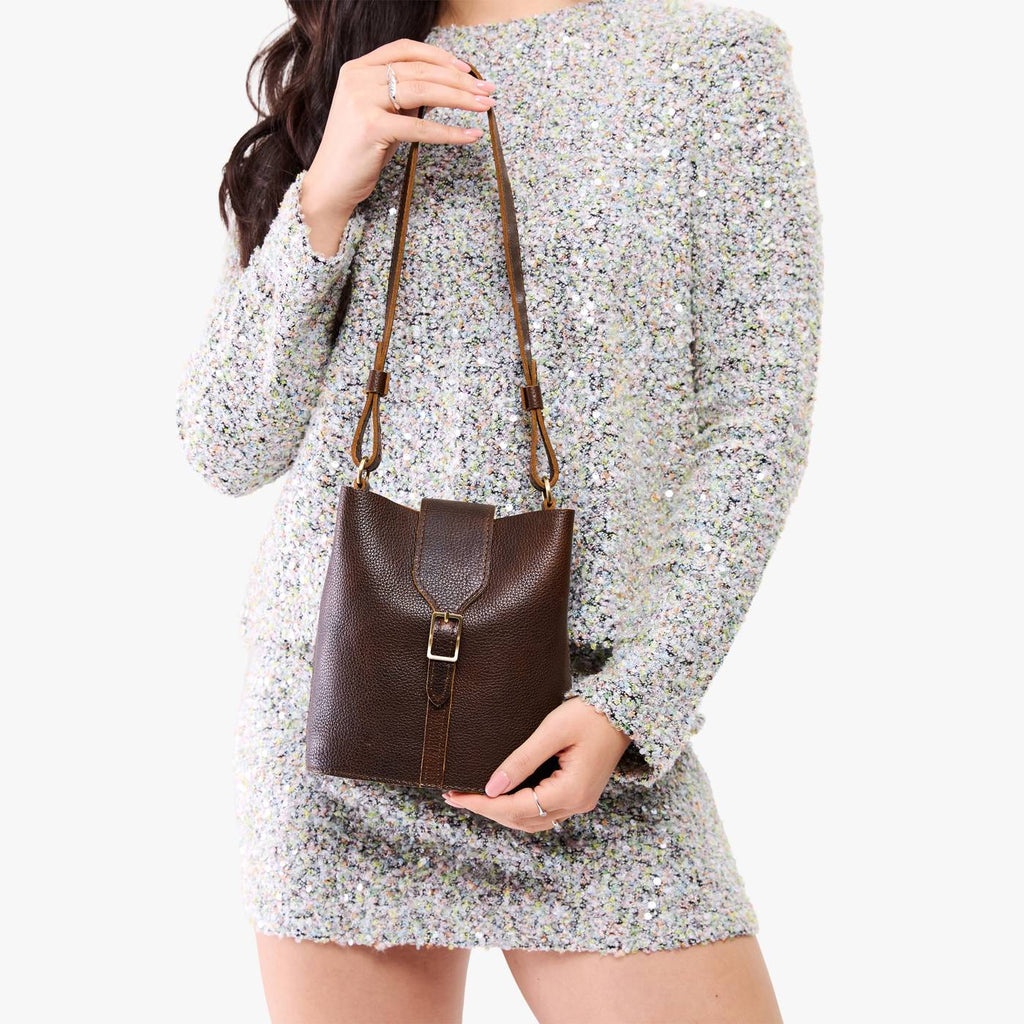 Portland Leather Goods Polly Bucket Bag