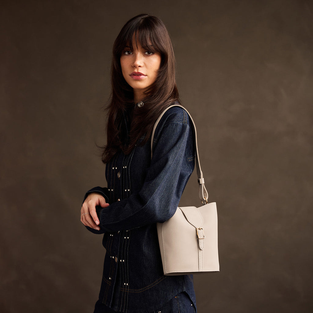 Portland Leather Goods Polly Bucket Bag