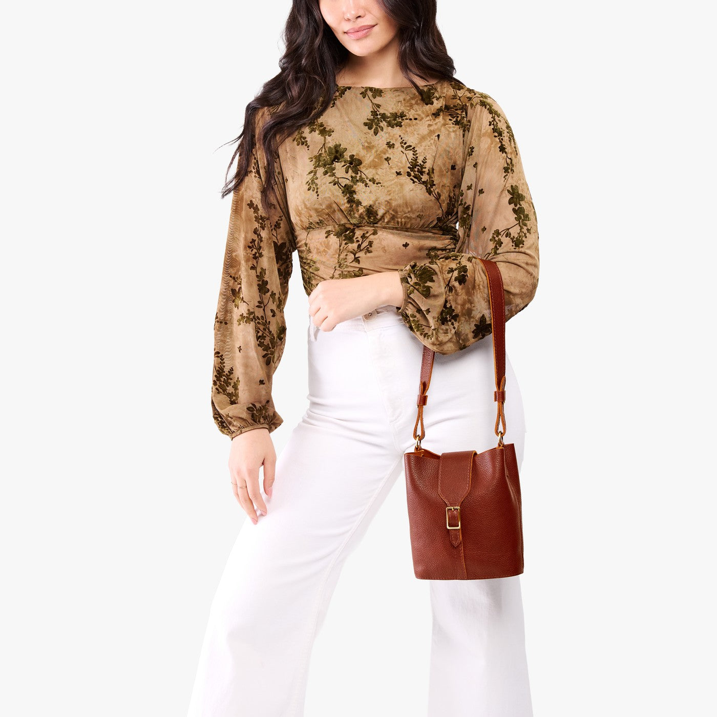 Portland Leather Goods Polly Bucket Bag