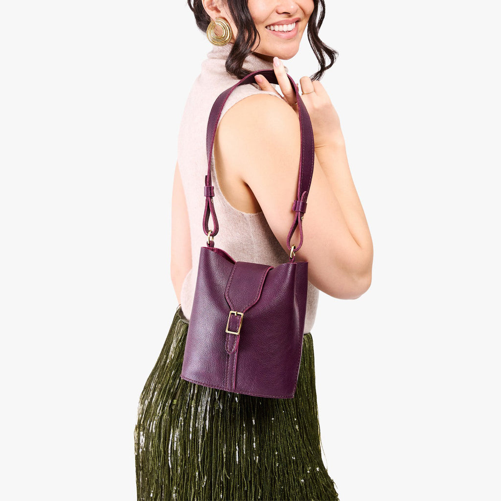 Portland Leather Goods Polly Bucket Bag