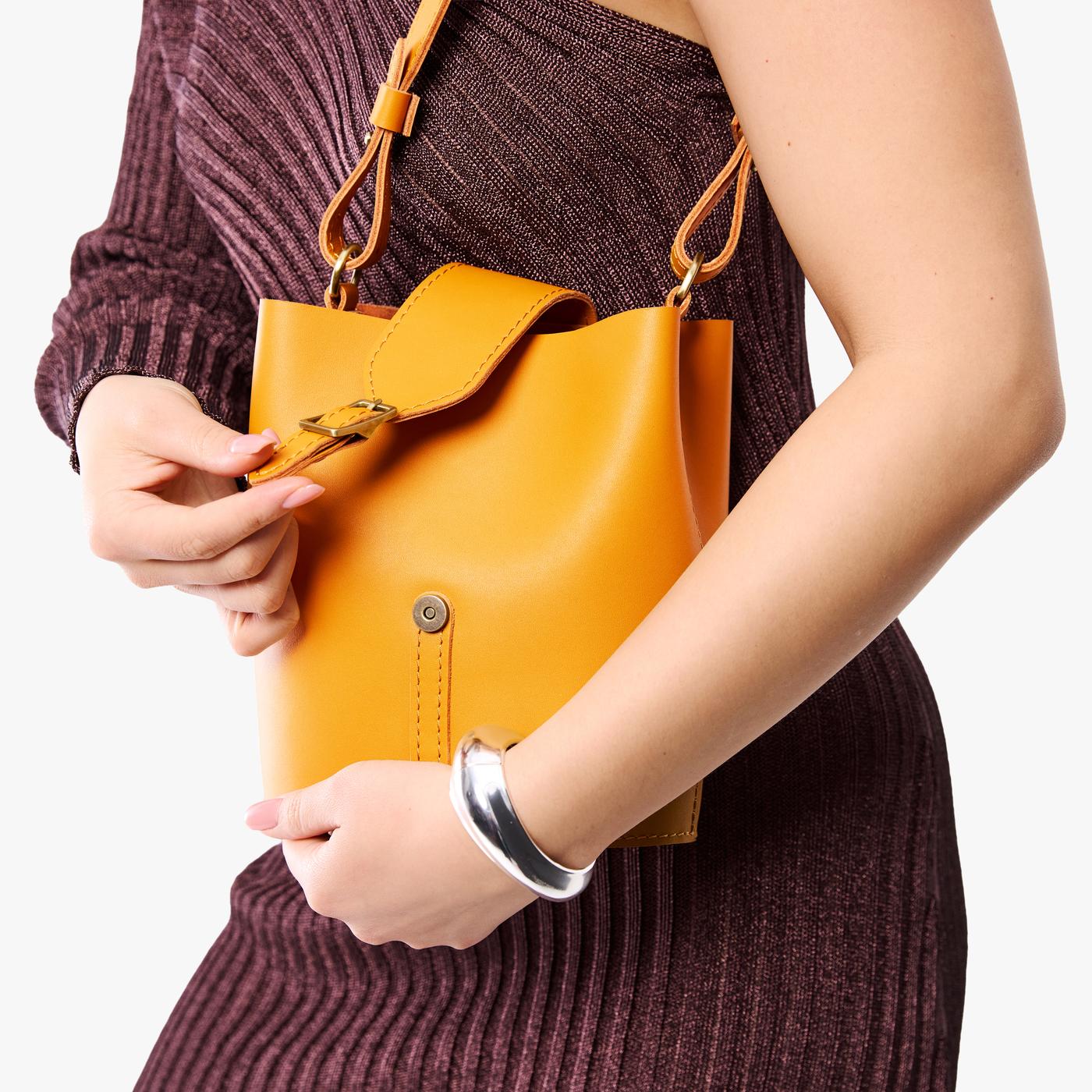 Portland Leather Goods Polly Bucket Bag