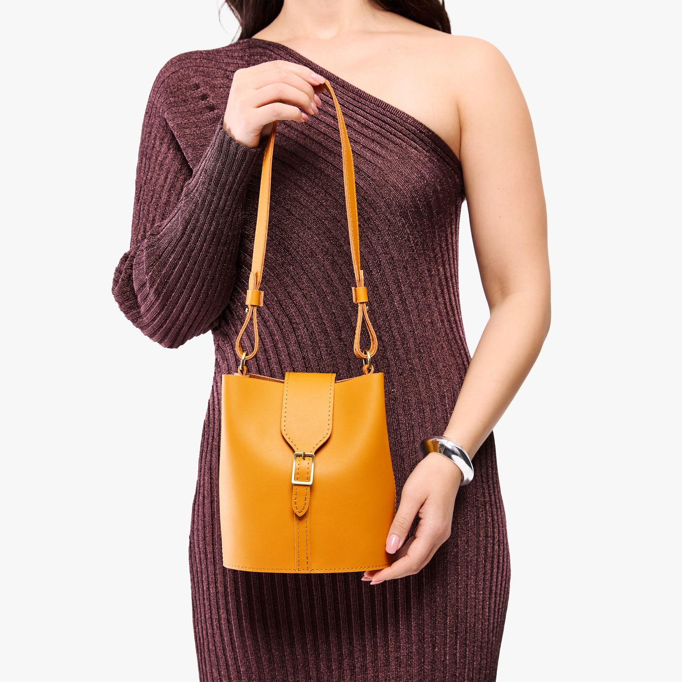 Portland Leather Goods Polly Bucket Bag