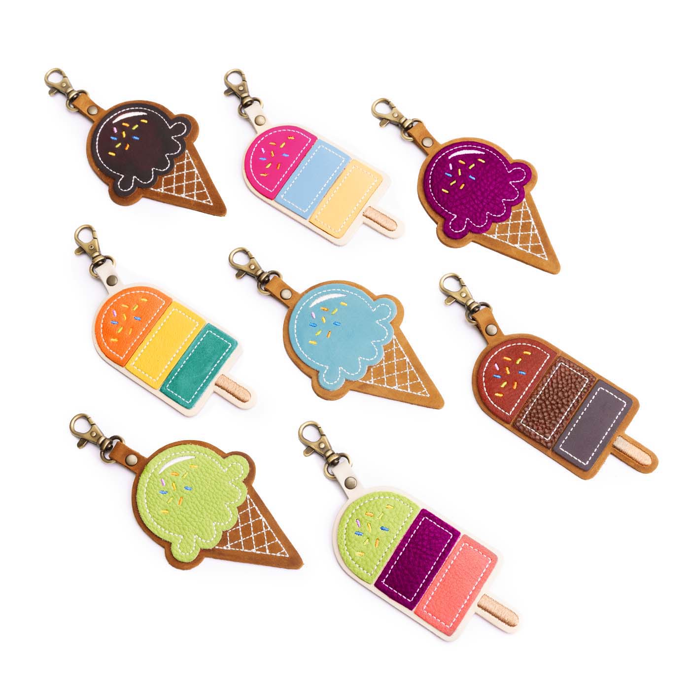 Portland Leather Goods Scoop Keychain