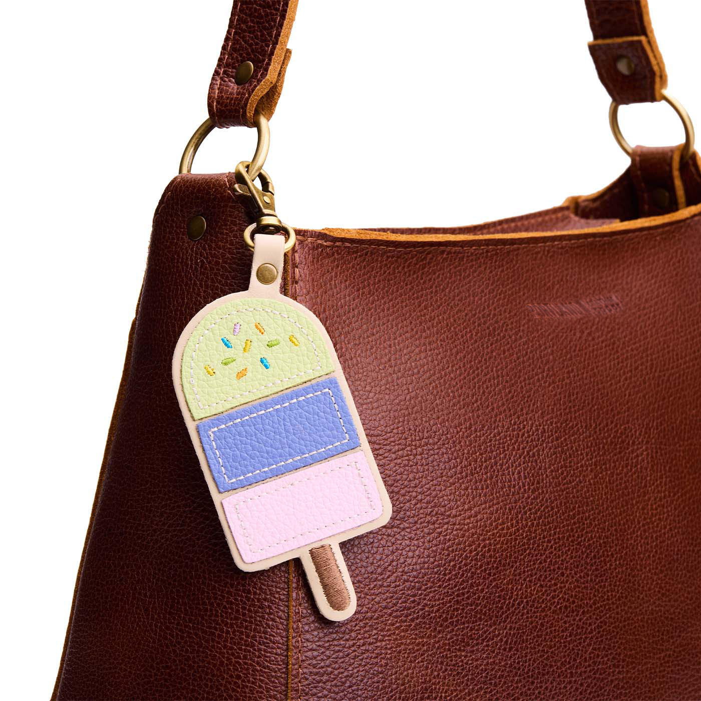 Portland Leather Goods Popsicle Keychain