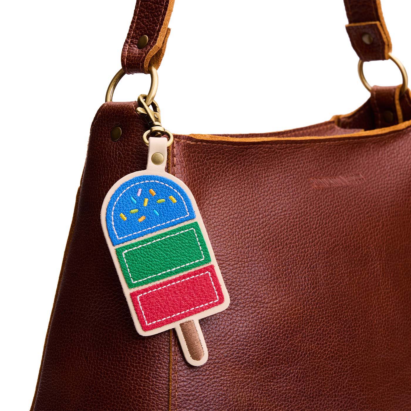 Portland Leather Goods Popsicle Keychain