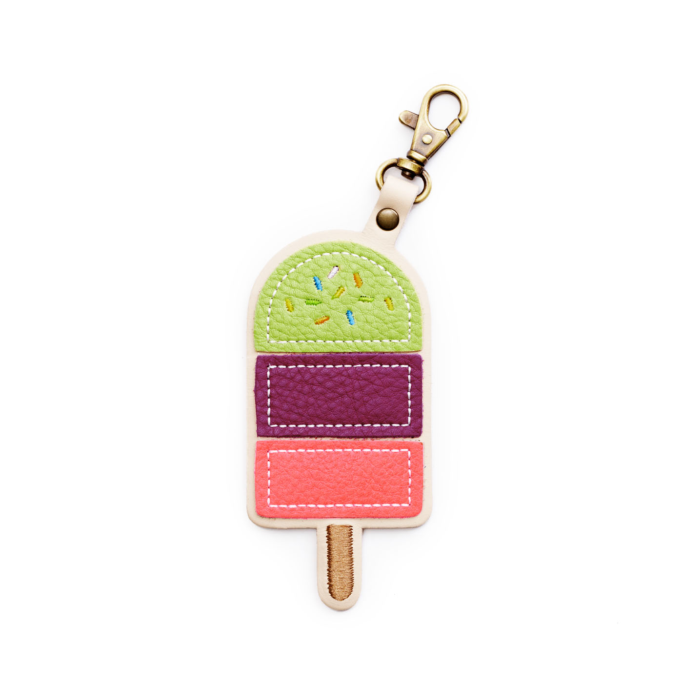 Portland Leather Goods Popsicle Keychain