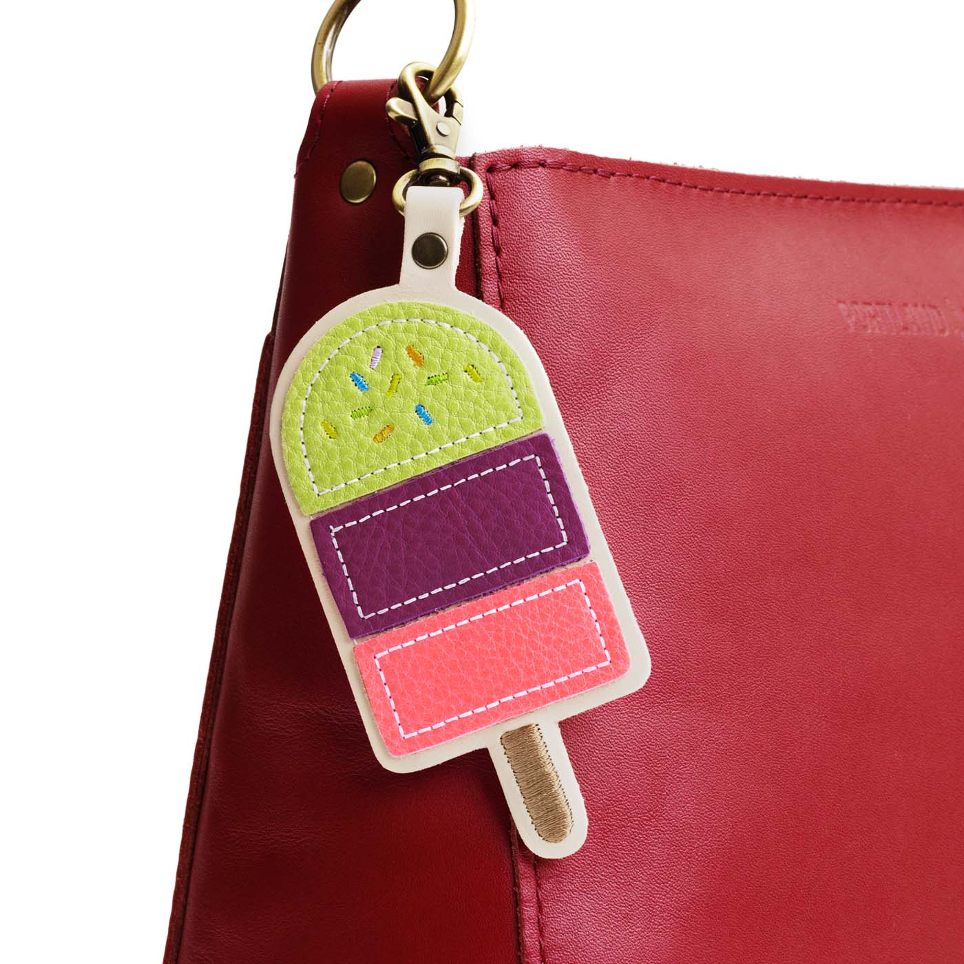 Portland Leather Goods Popsicle Keychain