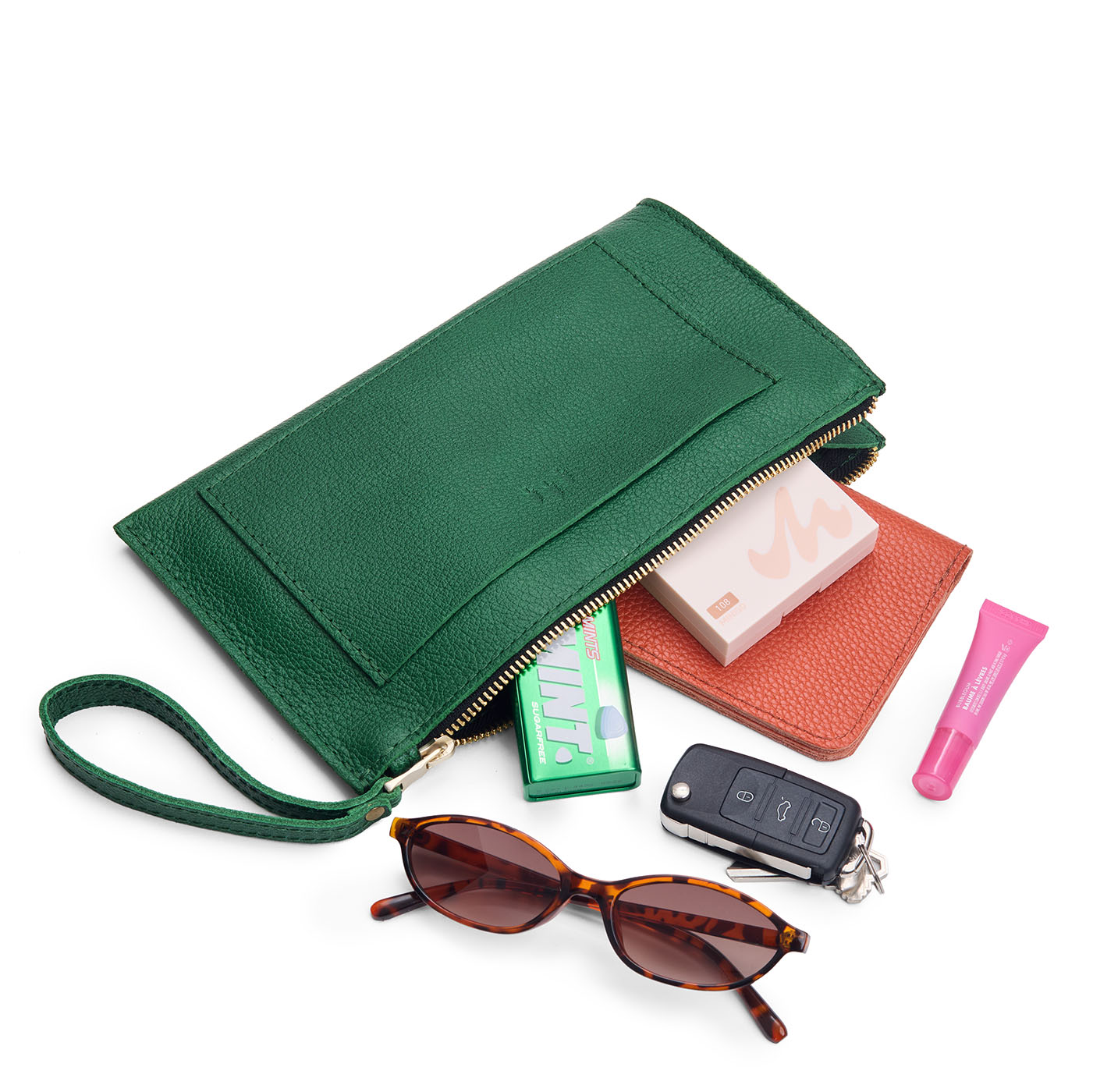 Portland Leather Goods Postcard Wristlet