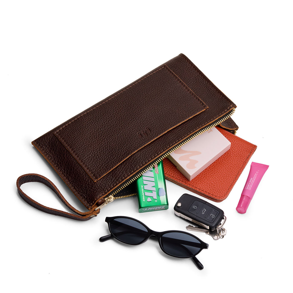 Portland Leather Goods Postcard Wristlet