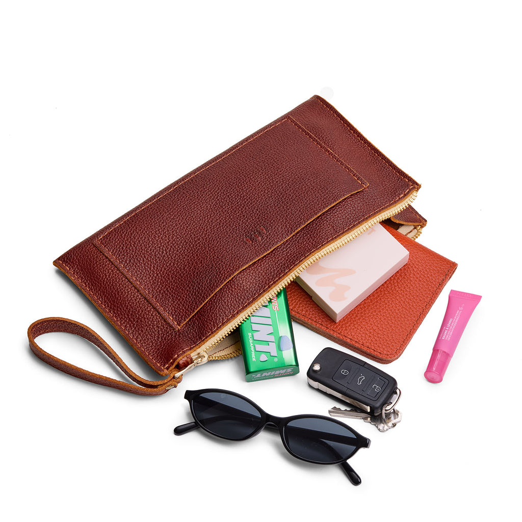 Portland Leather Goods Postcard Wristlet