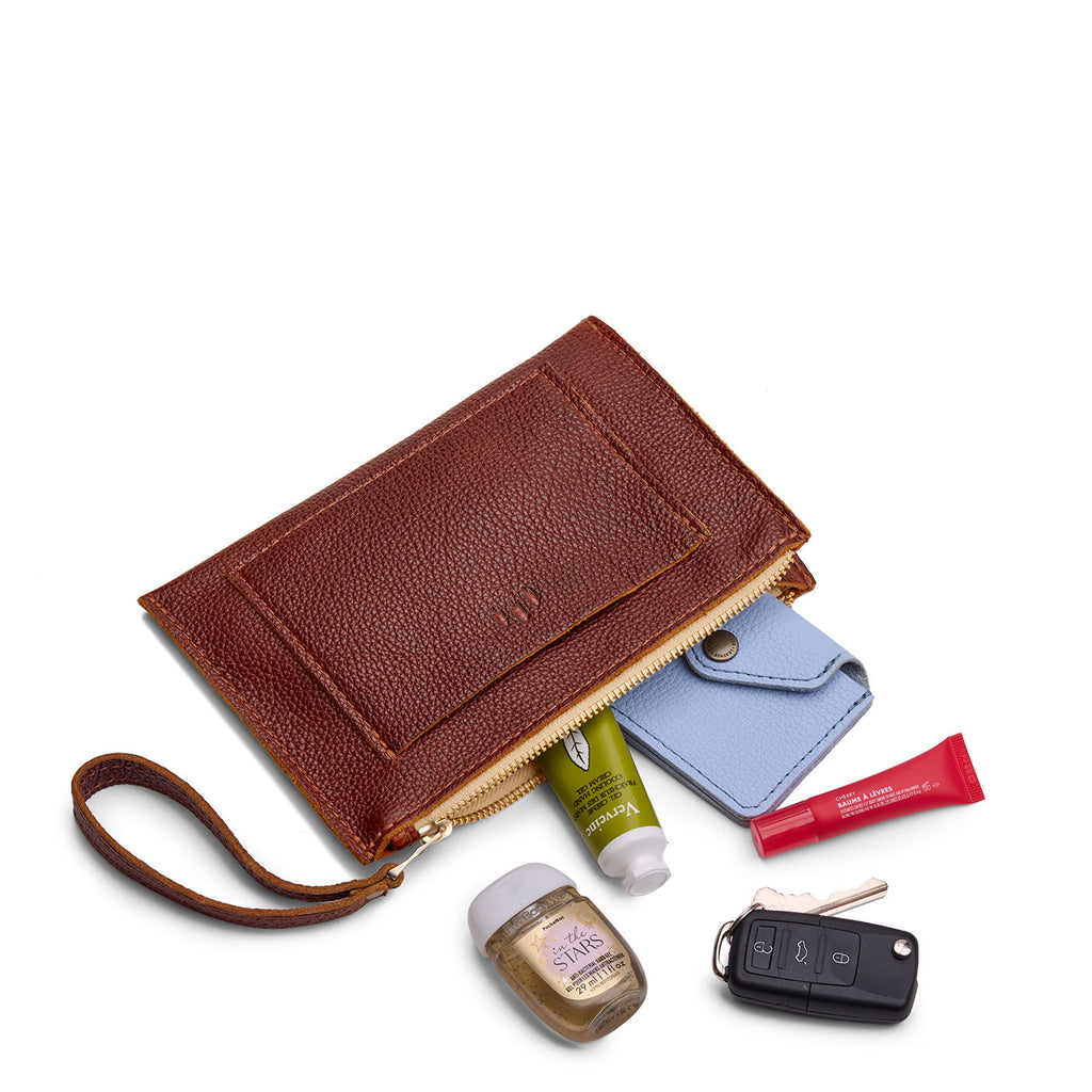 Portland Leather Goods Postcard Wristlet