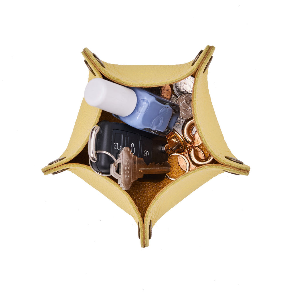 Portland Leather Goods Reversible Catchfly Trinket Tray