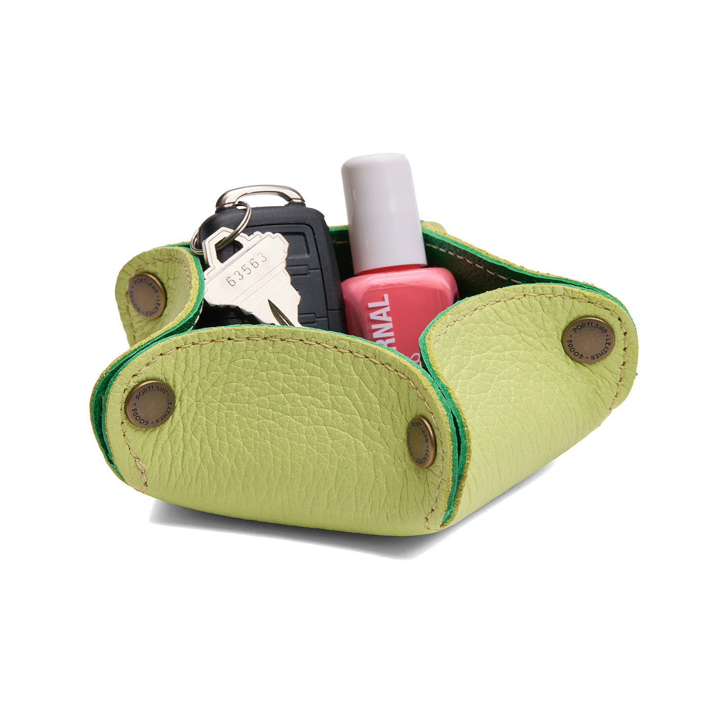 Portland Leather Goods Reversible Catchfly Trinket Tray