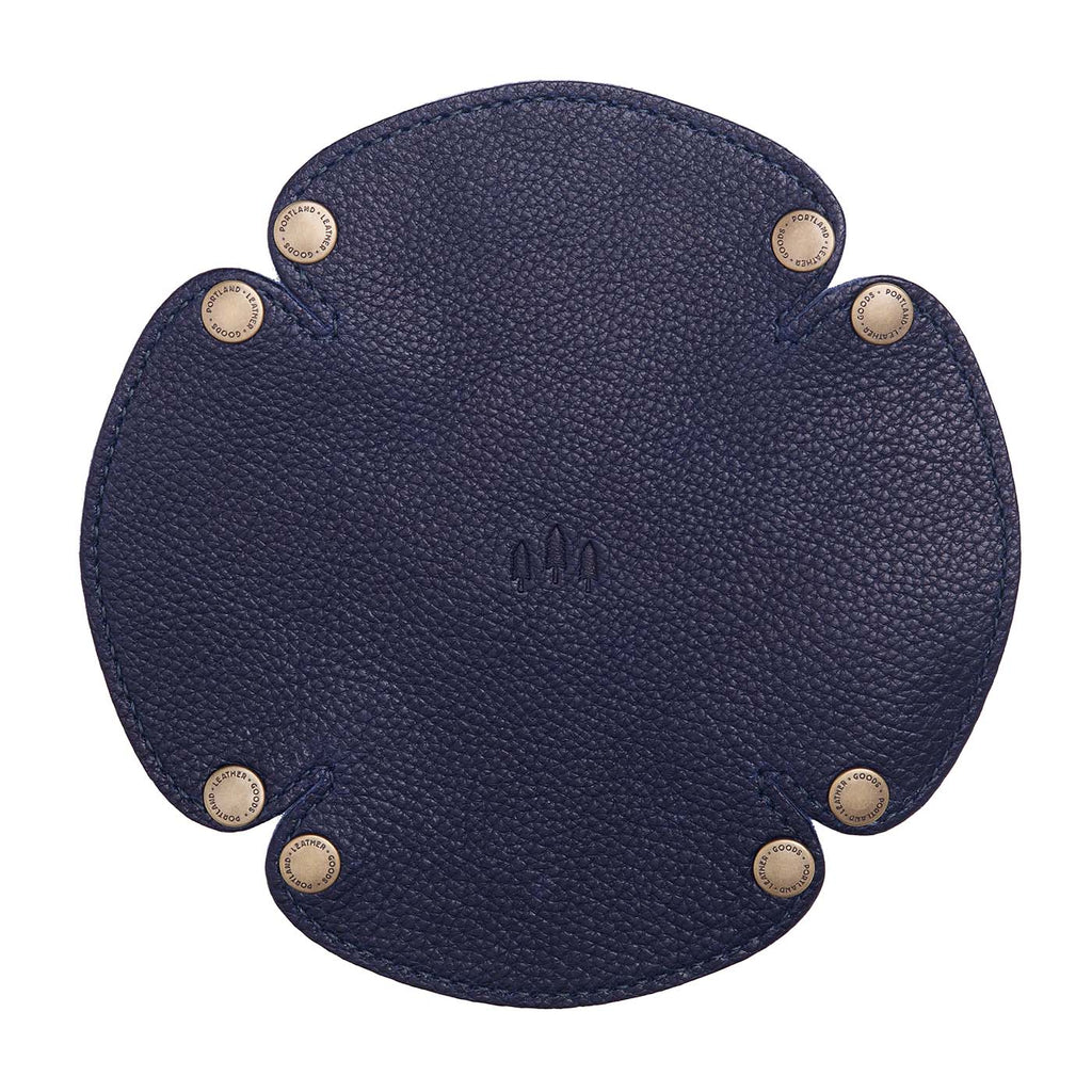 Portland Leather Goods Reversible Clover Trinket Tray