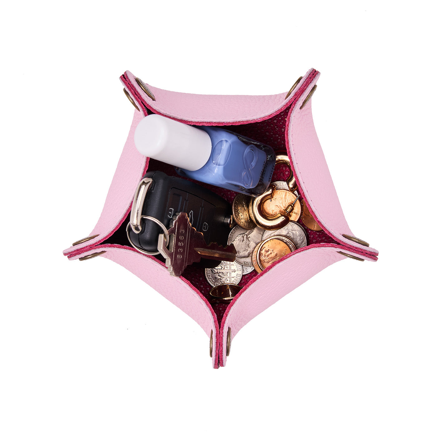 Portland Leather Goods Reversible Catchfly Trinket Tray