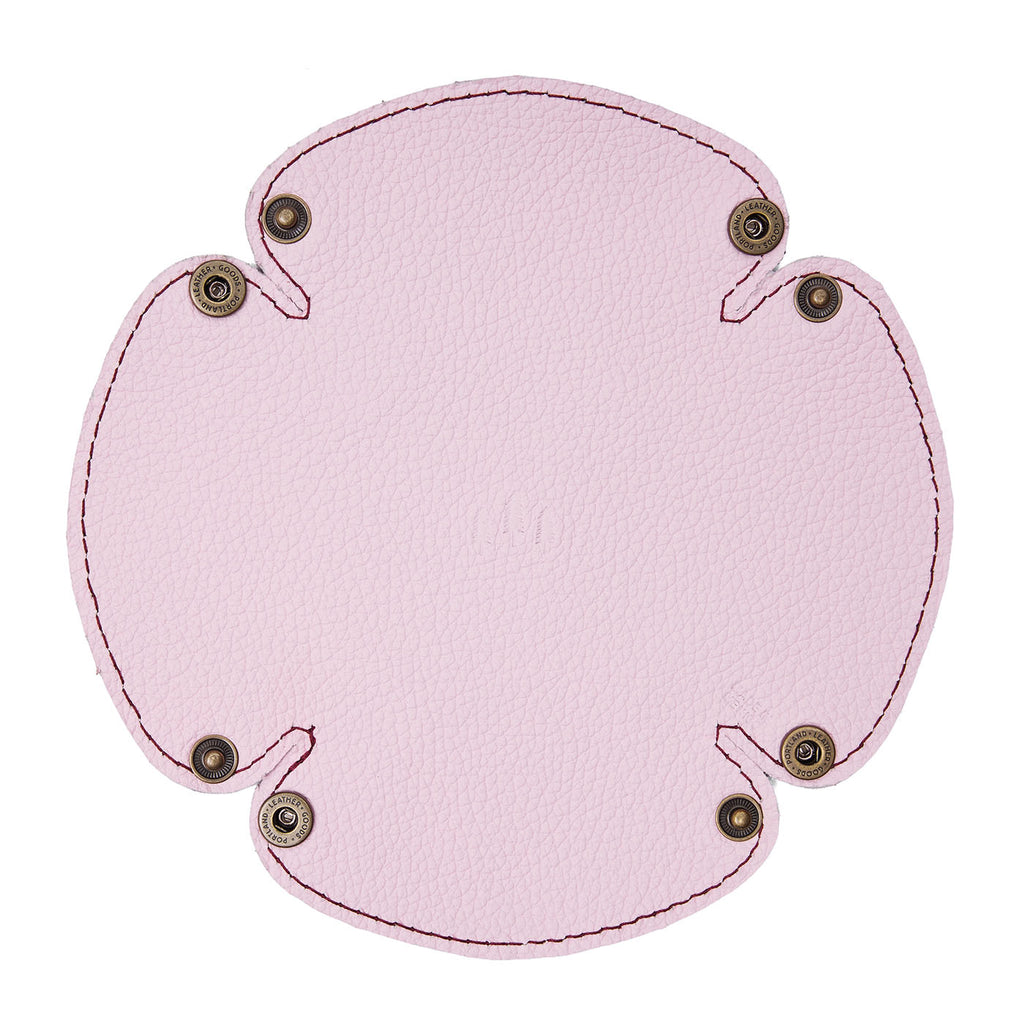 Portland Leather Goods Reversible Clover Trinket Tray