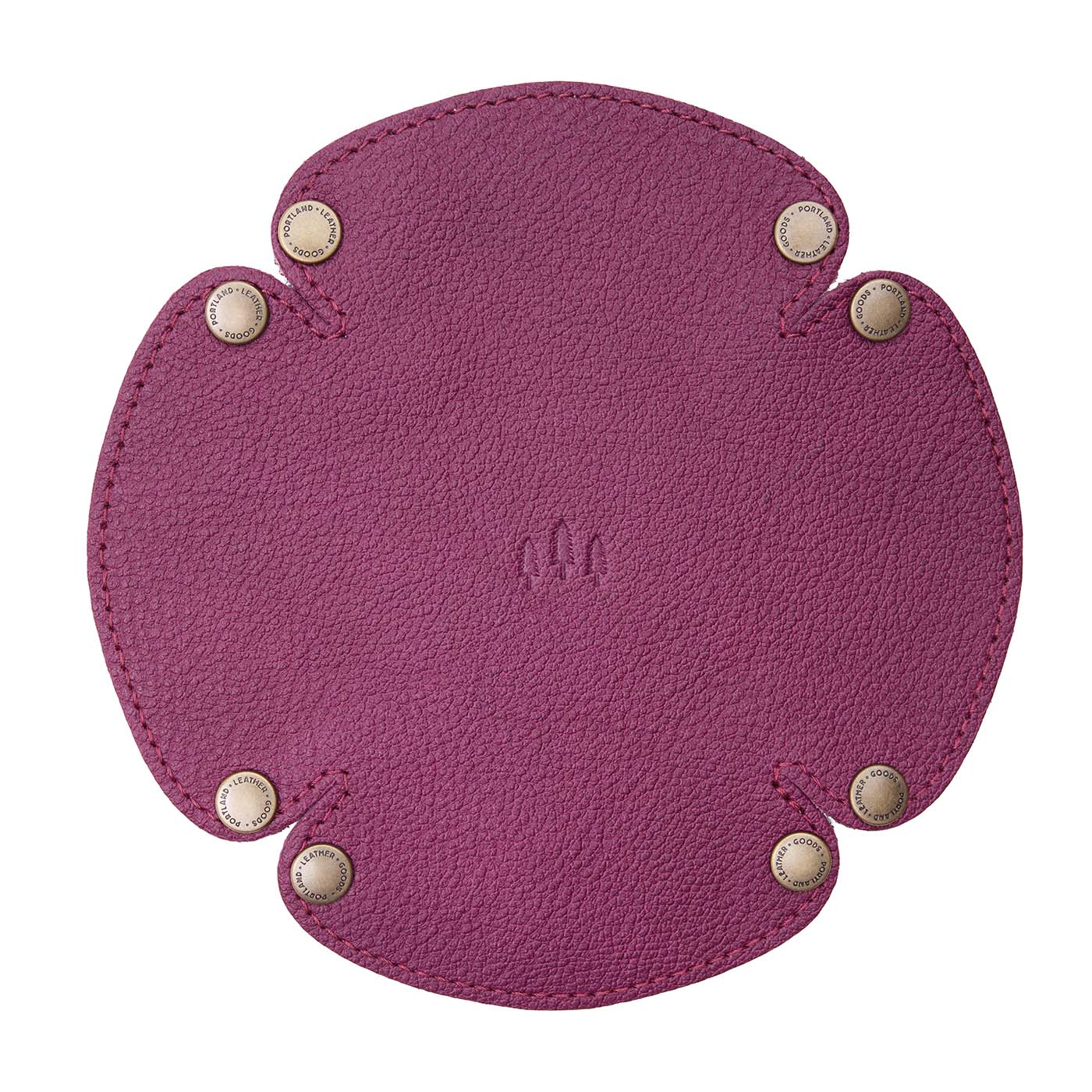 Portland Leather Goods Reversible Clover Trinket Tray