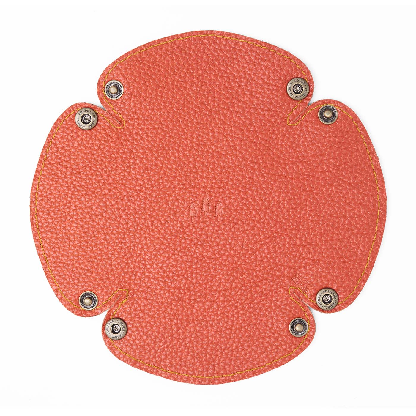 Portland Leather Goods Reversible Clover Trinket Tray