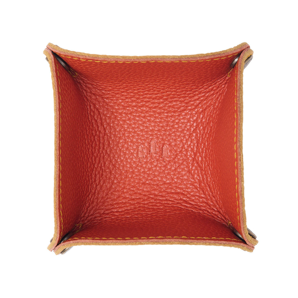 Portland Leather Goods Reversible Clover Trinket Tray